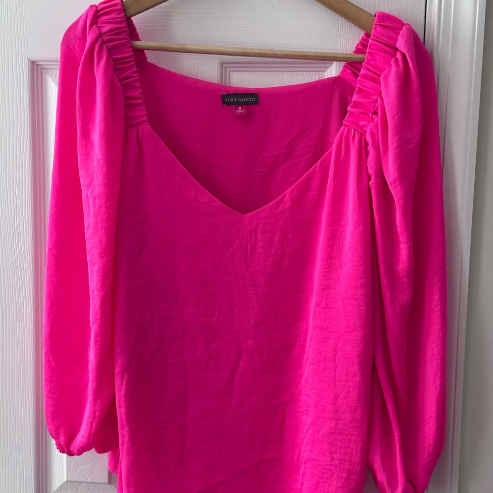 Vince Camuto Fuchsia Blouse